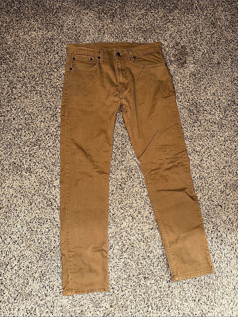 Levi's 502 Straight Leg Brown Jeans Waist 32